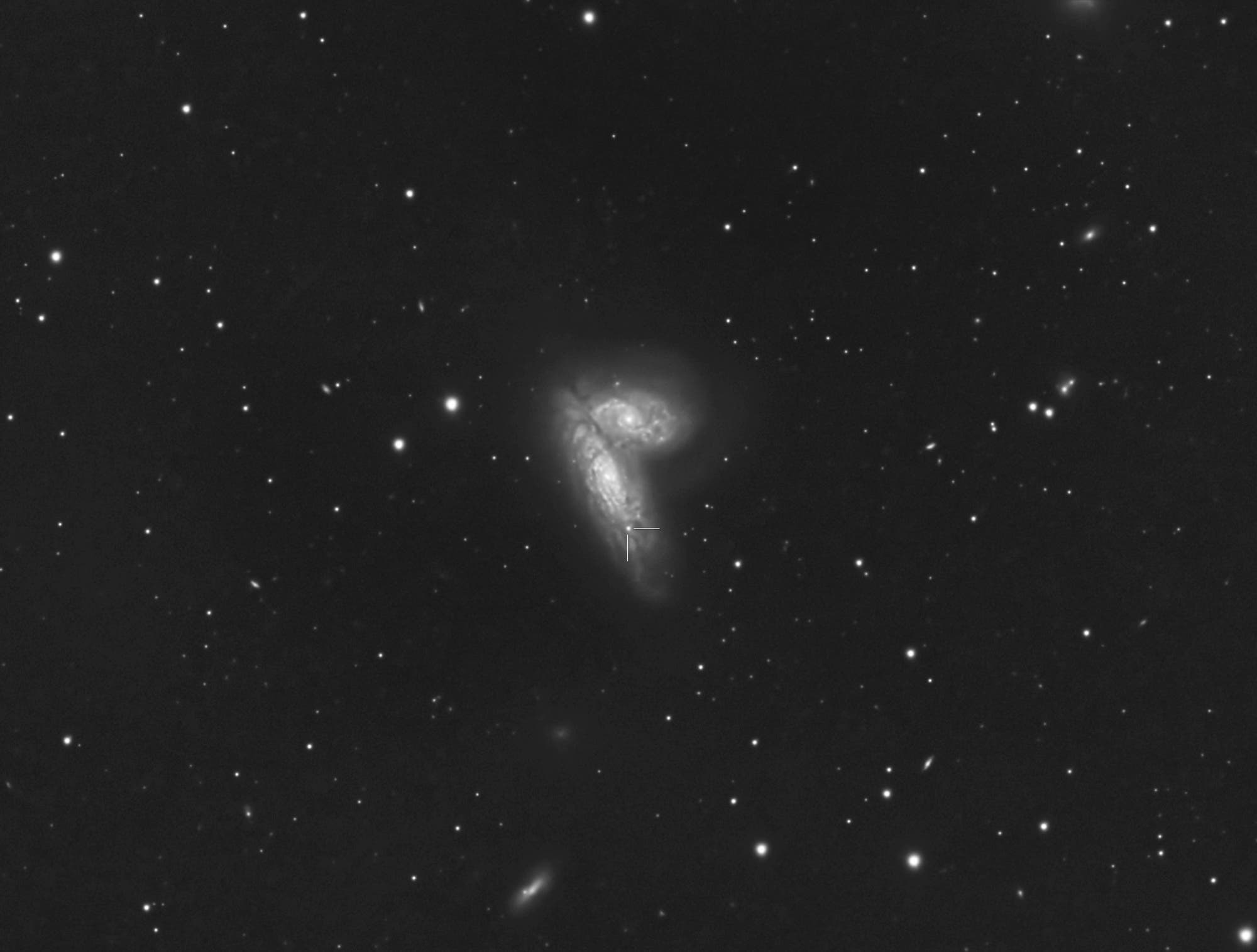 SN 2020fqv in NGC 4568 Spektrum der Wissenschaft